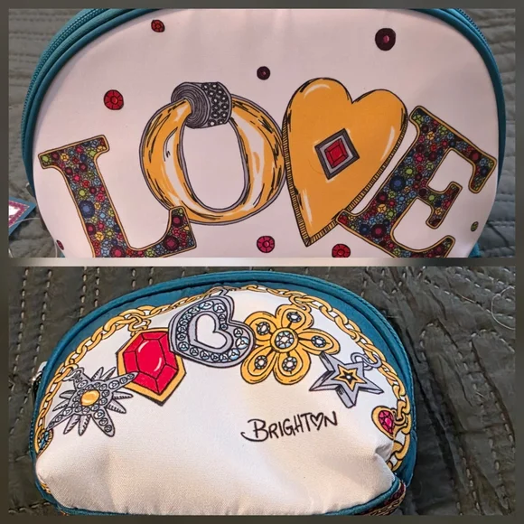 Brighton Charmed Love 2 Piece Cosmetic Set - Picture 1 of 15